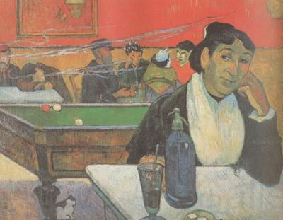 Vincent Van Gogh Night Cafe in Arles (Madame Ginoux) (nn04)